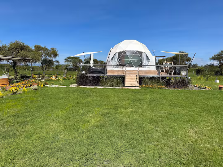 Bush Escapes Near Nairobi: Cabins, Domes and Star Beds